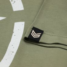 Star T - olive/white