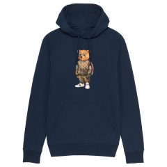Organic Summer Hoodie Filou V. - Navy