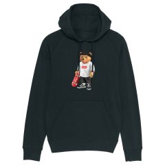 Organic Summer Hoodie Filou XVI. - Black
