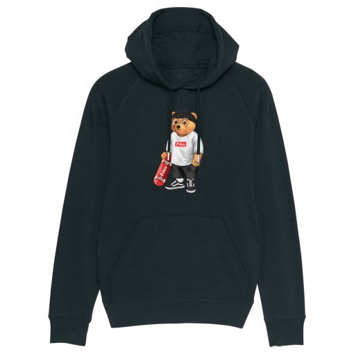 Organic Summer Hoodie Filou XVI. - Black