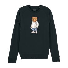 Organic Summer Pullover Filou XVIII. - Black