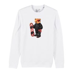 Organic Pullover Filou LXX. - White