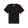 Organic Oversized T-Shirt red BF logo - Black
