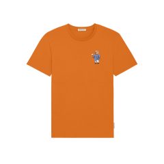 SS24 Organic Chestprint T-Shirt Filou LXXVI. - Fizzy Peach