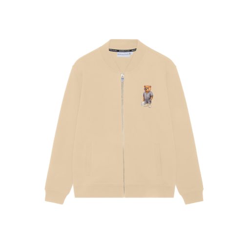 SS24 Sweat Jacket, Filou LXXVIII. - Sand Brown