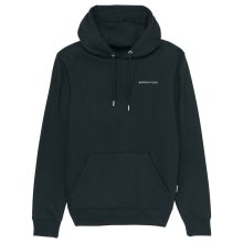 SS24 Organic Backprint Hoodie -  Black