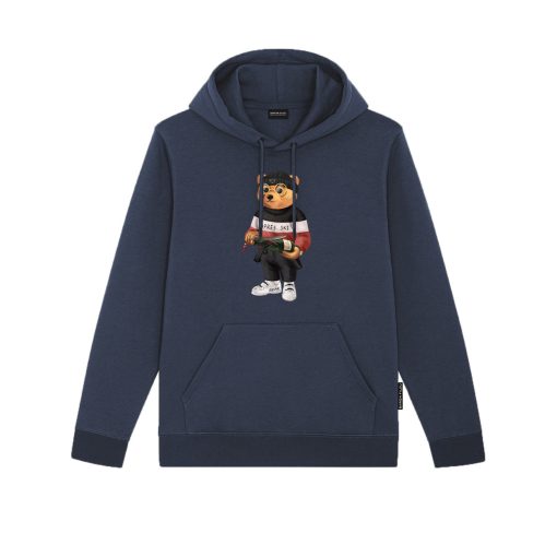 FW24 Organic Hoodie Filou CV. -  Navy