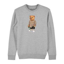 Organic Pullover Filou CX. - Grey