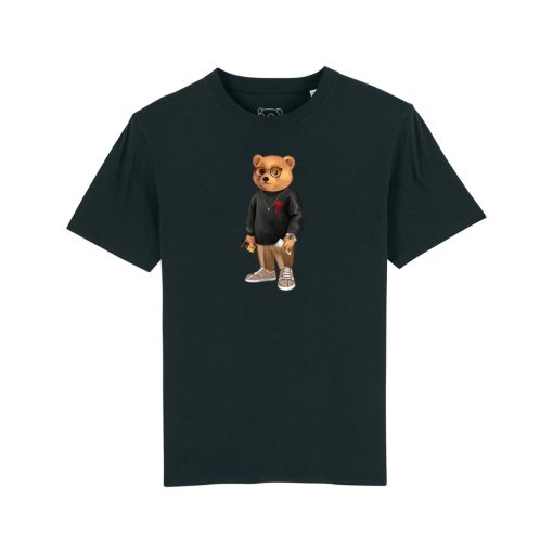 Organic T-Shirt Filou XCVI. - Black