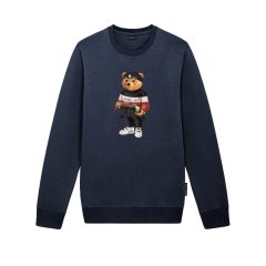 FW24 Organic Pullover Filou CV. - Imperial Blue