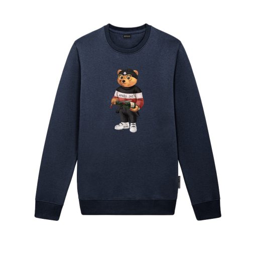 FW24 Organic Pullover Filou CV. - Imperial Blue