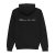 FW24 Organic Embroidered Hoodie Filou CXVI. - Black