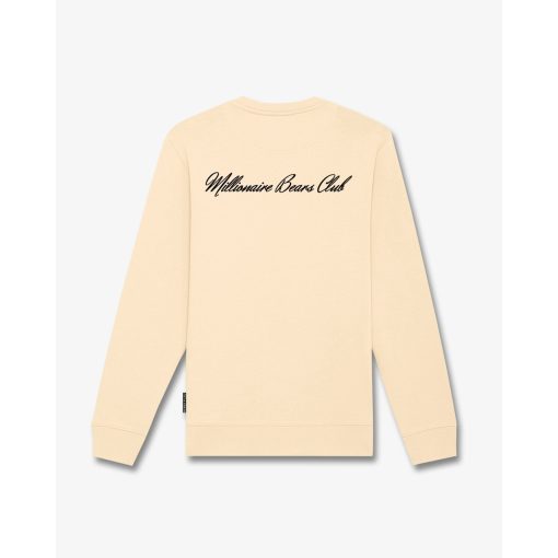 FW24 Organic Embroidered Pullover Filou LXXXVIII.- Royal Sand