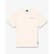 SS25 Oversized Backprint T-Shirt, Filou CXIV. ST.TROPEZ - Pearl White