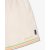 SS25 Shorts with Stripes -  Pearl White