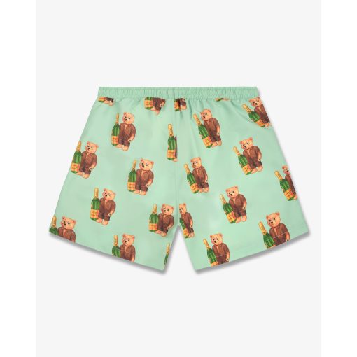 SS25 Swim Shorts Filou CXXII. Allover - Palm Green