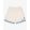 SS25 Shorts with Greek Pattern - Pearl White