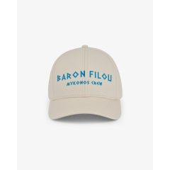 SS25 Cotton Cap Mykonos Crew - Pearl White