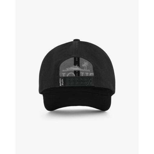 SS25 Cotton Cap FILOU Beach Club - Black