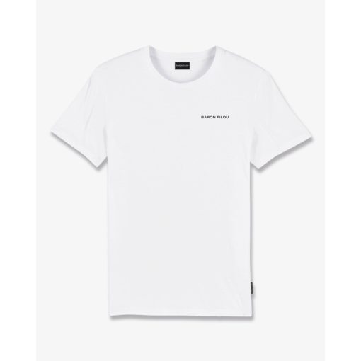 SS25 Poster Backprint T-Shirt, Filou CXIV. - White