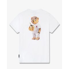   SS25 Backprint T-Shirt with Box Design, Filou CXXIII. - White