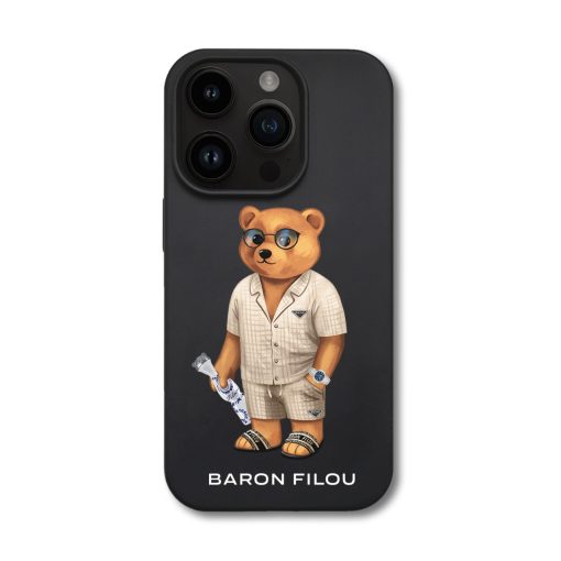 SS25 iPhone Case Baron Filou CXIII. - Black