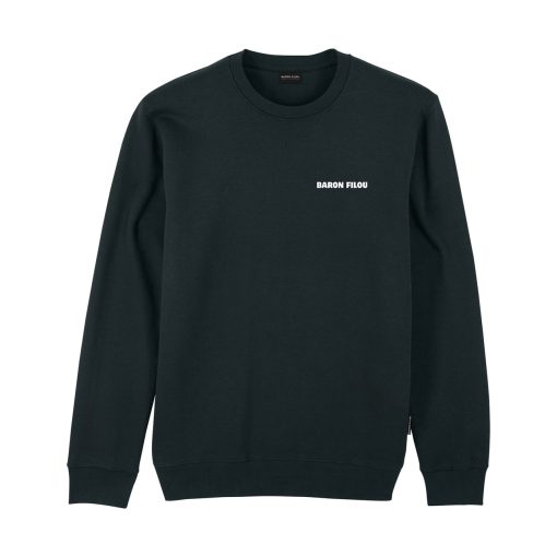 Backprint Pullover Filou CVII. - Black