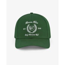 FW25 Embroidered Cotton Cap Early Retirement Club - Green