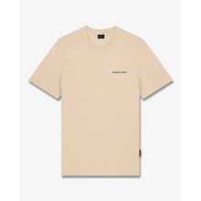 FW25 T-Shirt Backprint DIFFERENT TIMEZONES - Sand Brown