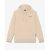 FW25 Hoodie Backprint LEFT LANE CLUB - Sand Brown