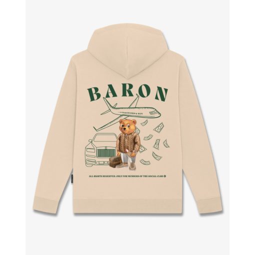 FW25 Hoodie Backprint Filou CXLVI. BARON - Sand Brown