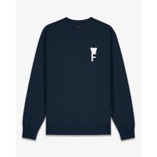 FW25 Pullover, Chenille F - Navy