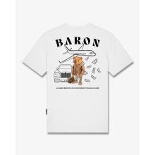 FW25 T-Shirt Backprint Filou CXLVI. BARON - White