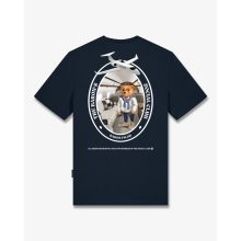 FW25 T-Shirt Oval Backprint Filou CLII. - Navy