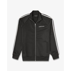 FW25 Tracksuit Jacket Oval Backprint Filou CXLVIII. - Black