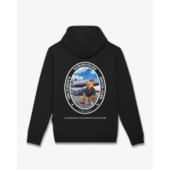 FW25 Hoodie Oval Backprint Filou CLI. - Black