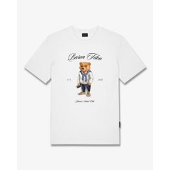 FW25 T-Shirt Filou CLII. Baron’s Social Club - White