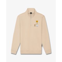 FW25 Half-Zip Filou CL. - Sand Brown