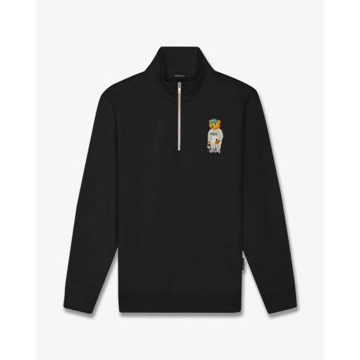 FW25 Half-Zip Filou CXLVII. - Black