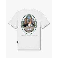 FW25 T-Shirt Oval Backprint Filou CXLVII. - White