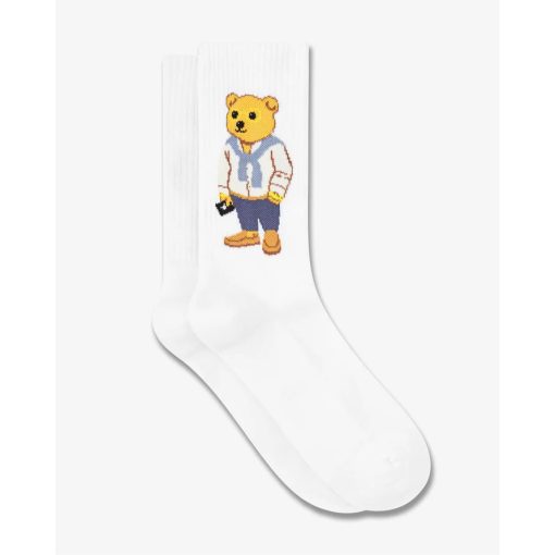 FW25 Sport Socks Filou CLII. - White