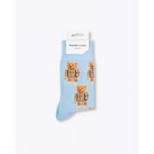 FW25 Knit Socks Filou CXLVIII. - Frosted blue