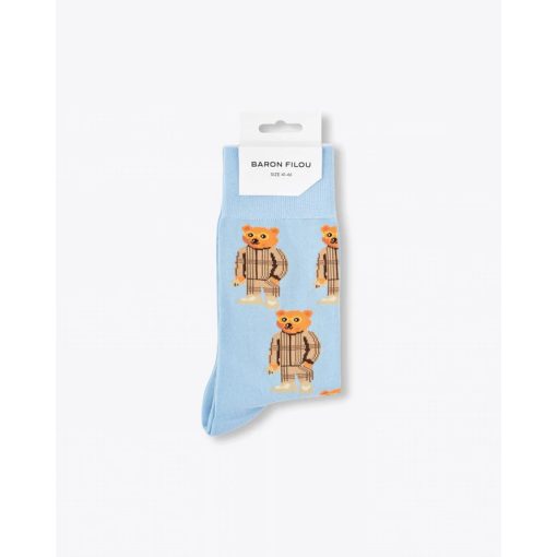 FW25 Knit Socks Filou CXLVIII. - Frosted blue