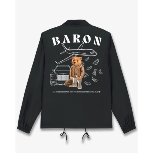 FW25 Jacket Backprint Filou CL. BARON - Black