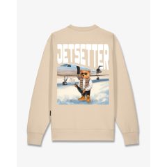 Backprint Pullover Filou CLXXIII. JETSETTER - Sand Brown