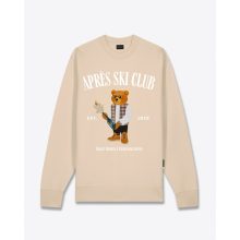 Embroidered Pullover Filou CLXXIII. APRÈS SKI CLUB - Sand Brown