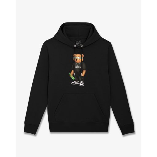Organic Hoodie Filou CLXXV. - Black