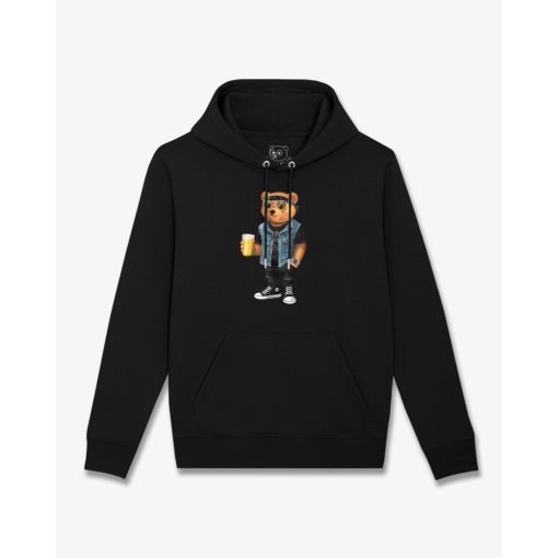Organic Hoodie Filou CLXXVII. - Black