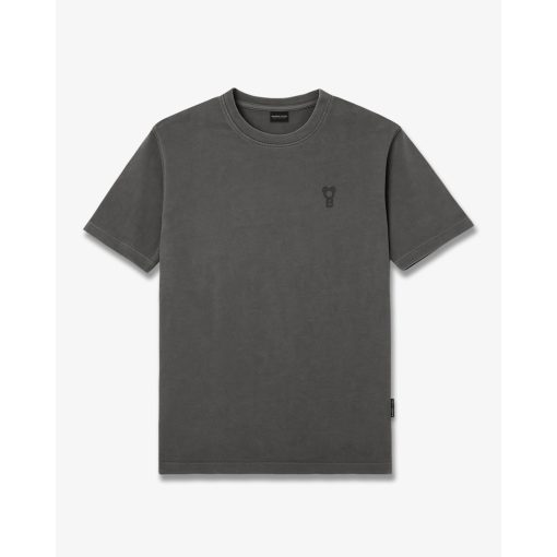 Signature T-Shirt - Stone Wash Grey