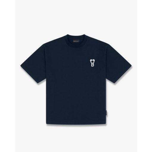 Signature Oversized T-Shirt - Navy Blue